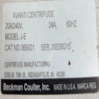 Beckman Coulter Avanti-JE Highspeed image 0
